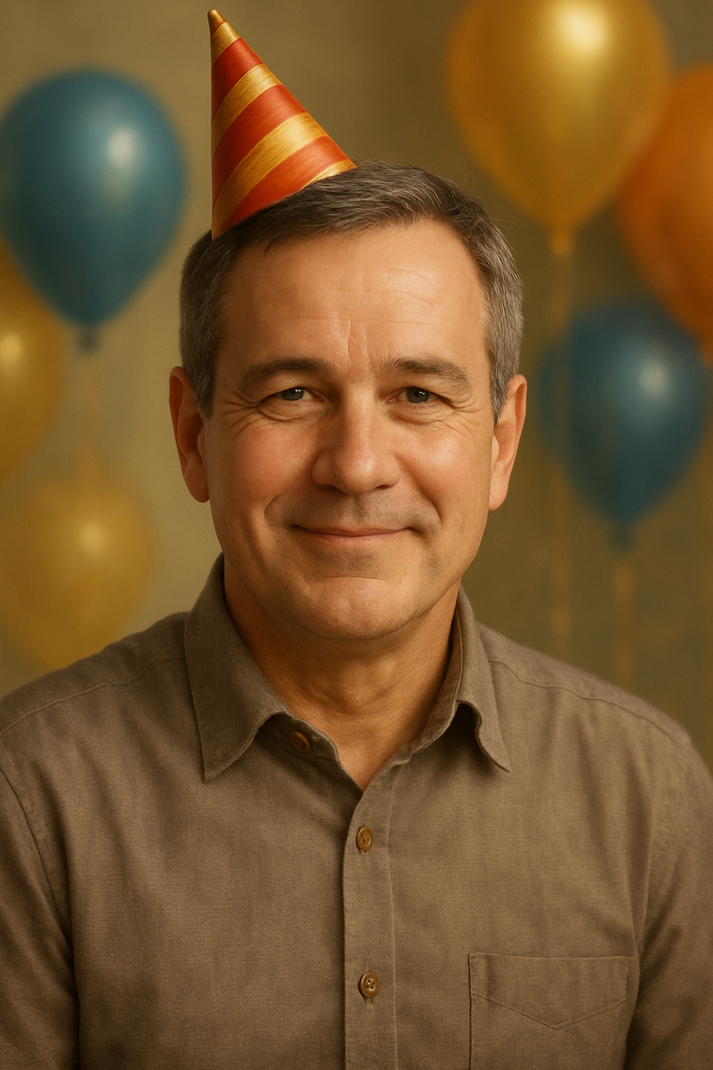 Promotion QuixCard artwork showing a man celebrating